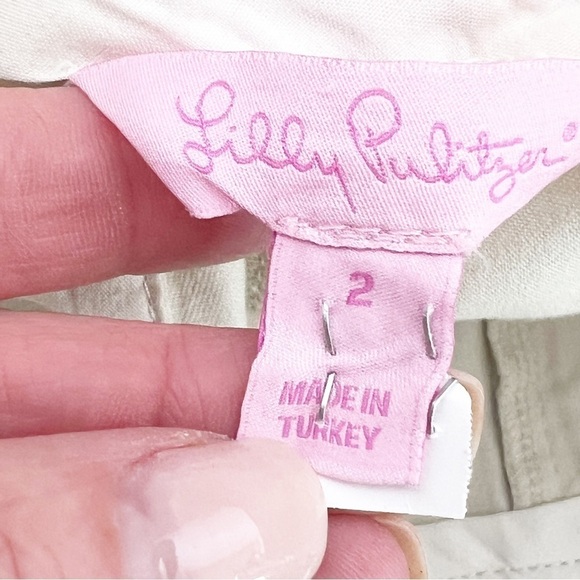 Lilly Pulitzer Khaki Skirt - Picture 3 of 4